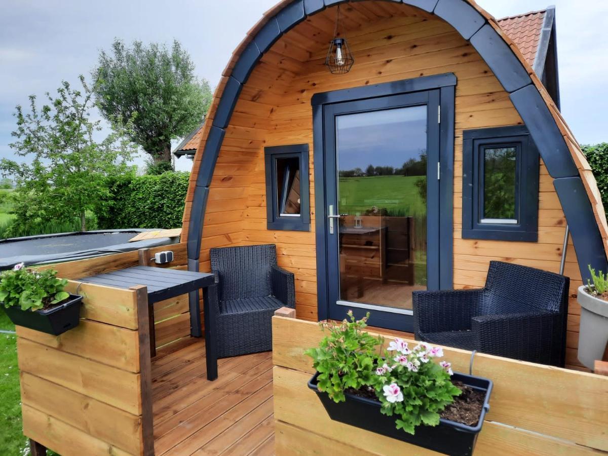 Vakantiehuisjesmarsherne Poppingawier Exterior foto